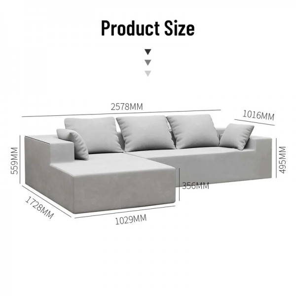 Brown Convertible Folding Modern Sofa Bed - 2 Seater with Adjustable Armrests & Backrest, Ideal for Small Apartments and Guest Rooms, Featuring a Warm, Soft and Smooth Cover