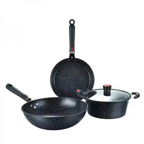 Top Sell Cookware Pots and Pans Kitchen Non Stick Cooking Pot Set Soup Stock Pots Housewares