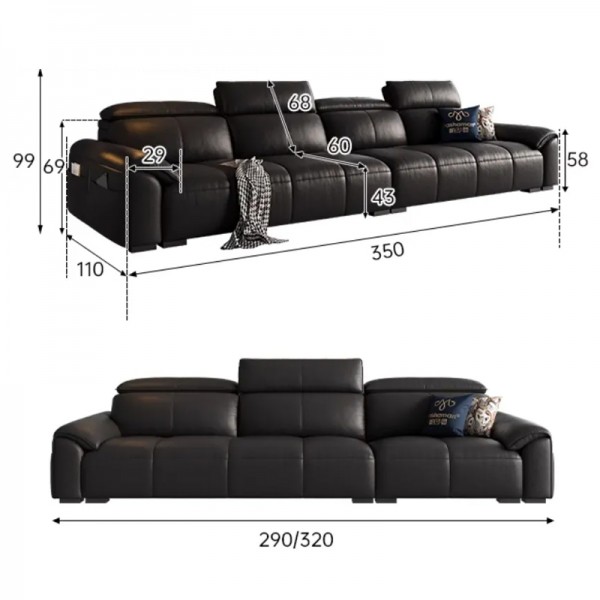 Wholesale 5 Star Sofa Set - Luxury Customized Hotel Furniture Sofa Set for Modern Living Room with Sturdy Frames & Plush Cushions